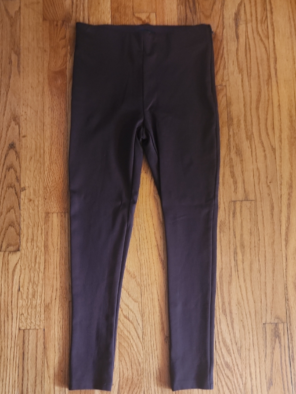 EUC Ann Taylor Brown Skinny Leggings Size Small Petite